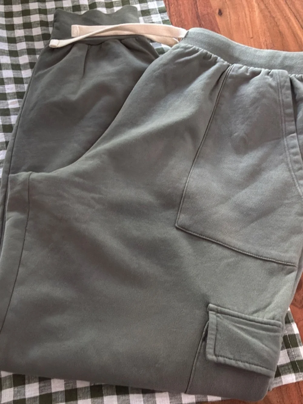 ELECTRIC & ROSE OLIVE DRAB JOGGERS/ CARGO - Picture 6 of 6